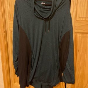 Maurices Active wear Cowel Neck Tunic sweater!